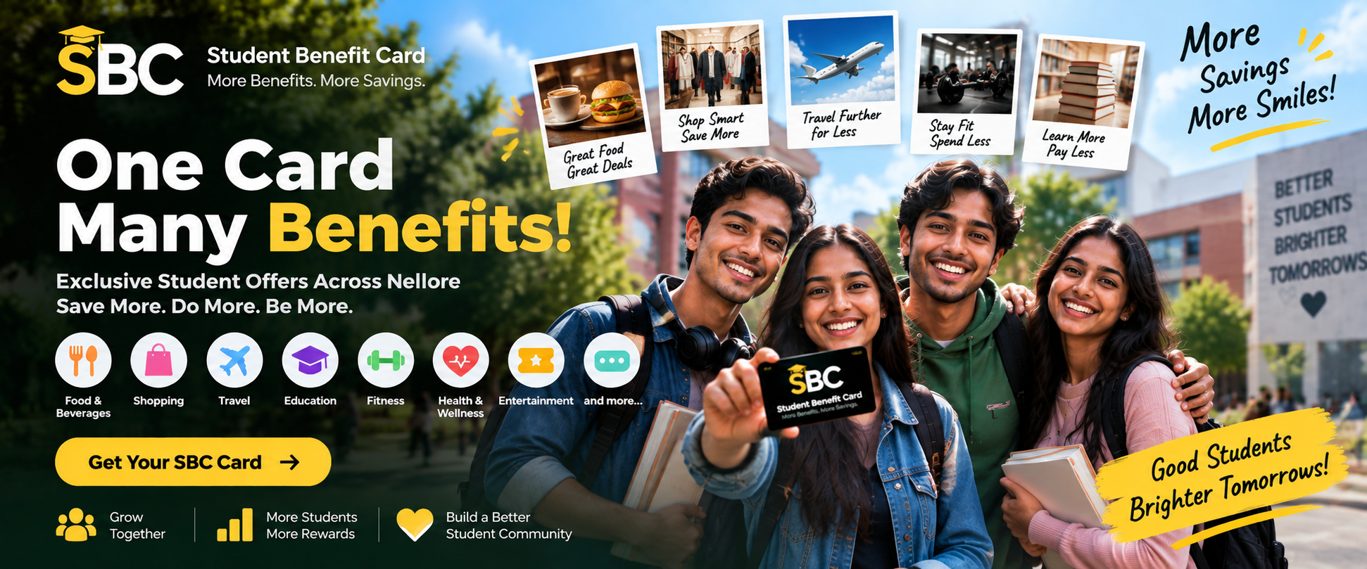 Refer SBC & Earn Money! - Student Benefit Card